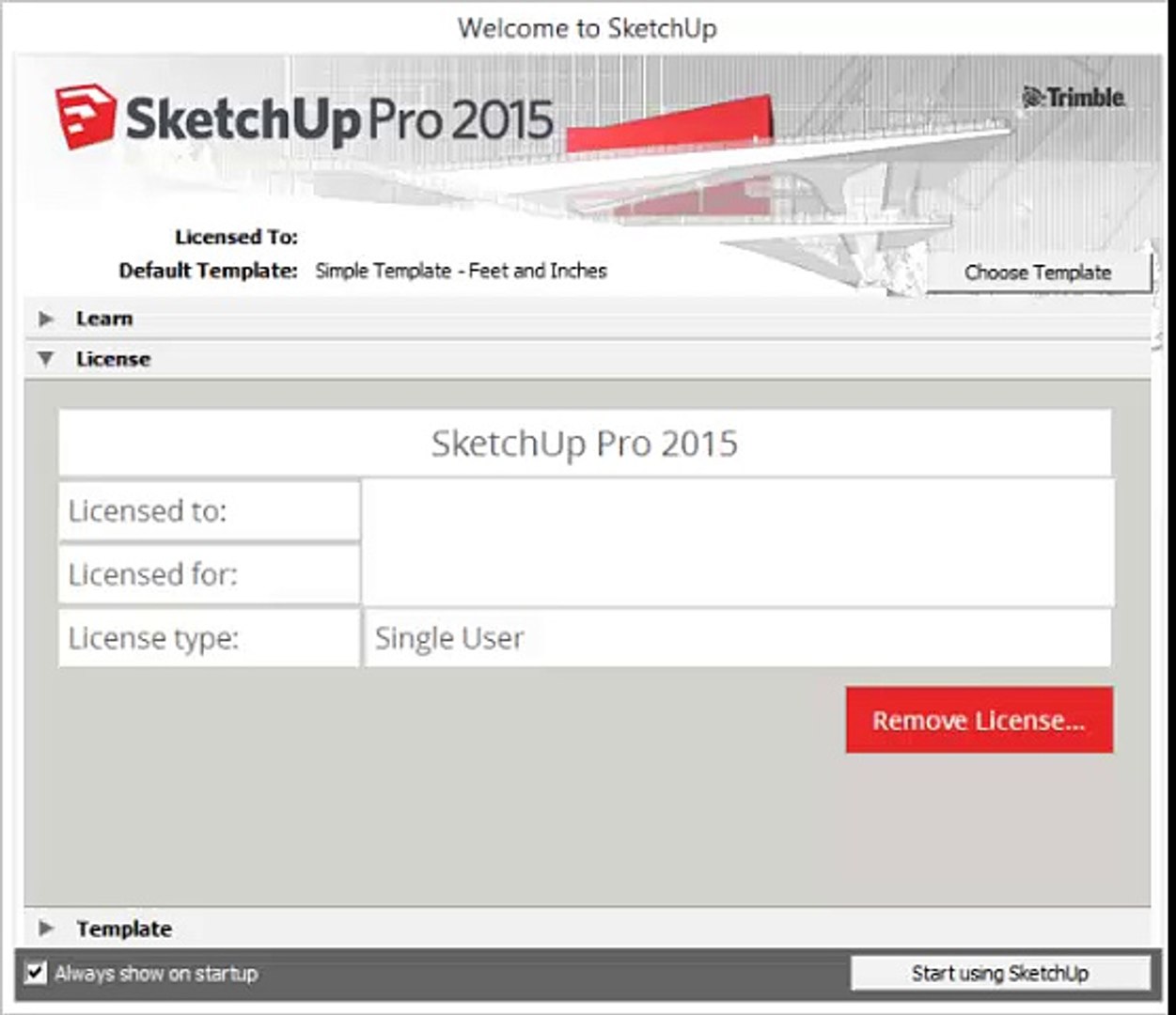 sketchup make 2013 license